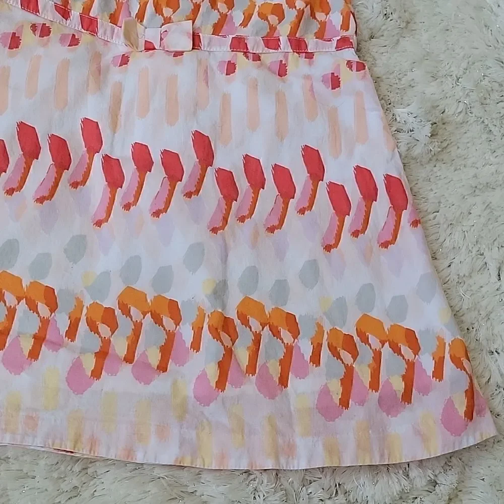 𝅺JANIE AND JACK WATERCOLOR POPPY PRINT DRESS, SIZE 2T